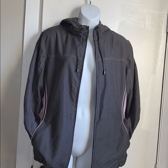 FUDA Grey and Purple Windbreaker-L - Picture 5 of 7